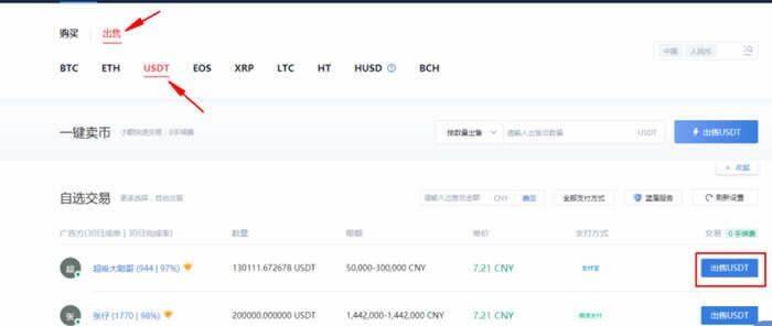 泰达币USDT买卖交易详细操作教程-第6张图片-芝麻交易所下载