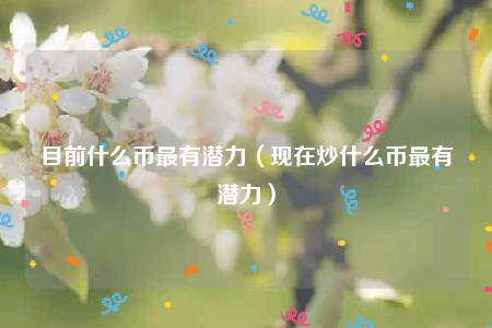 目前什么币最有潜力（现在炒什么币最有潜力）-第1张图片-芝麻交易所下载