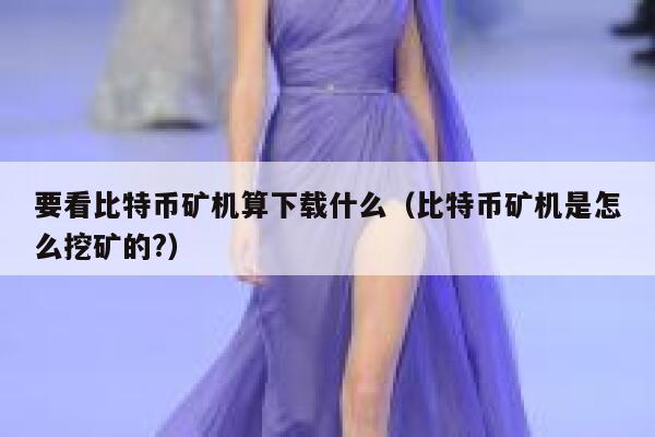 要看比特币矿机算下载什么（比特币矿机是怎么挖矿的？）-第1张图片-芝麻交易所下载