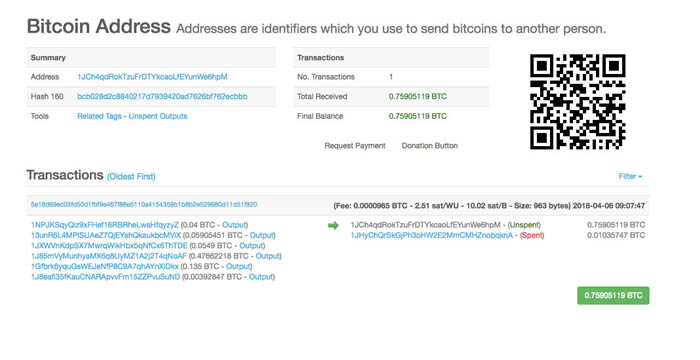 如何使用 BTC 区块浏览器 blockchain.info 查询 BTC 交易信息?-第9张图片-芝麻交易所下载