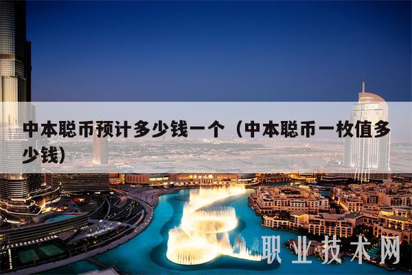 中本聪币预计多少钱一个（中本聪币一枚值多少钱）-第1张图片-芝麻交易所下载
