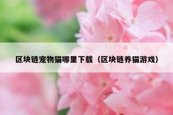 最近听说国外都在弄什么养猫养狗的游戏，是在哪里下载，怎么玩？国内有吗？-第1张图片-芝麻交易所下载