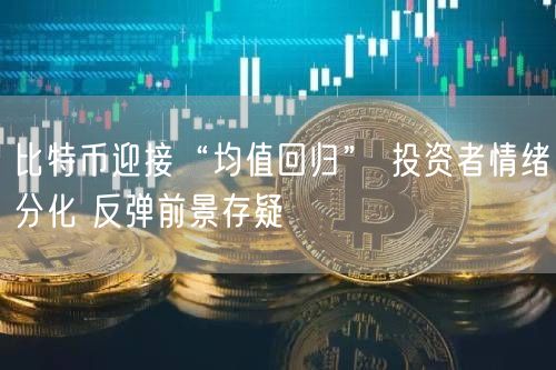 比特币迎接“均值回归” 投资者情绪分化 反弹前景存疑-第1张图片-芝麻交易所下载