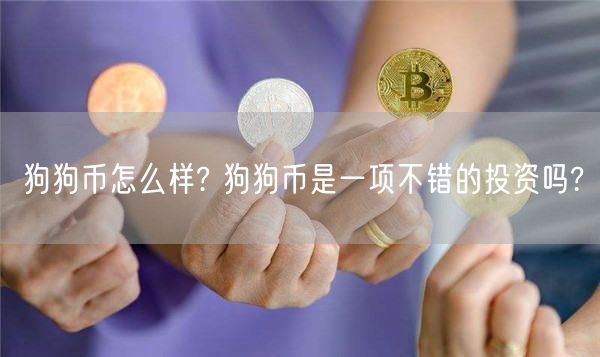 狗狗币怎么样? 狗狗币是一项不错的投资吗?-第1张图片-芝麻交易所下载