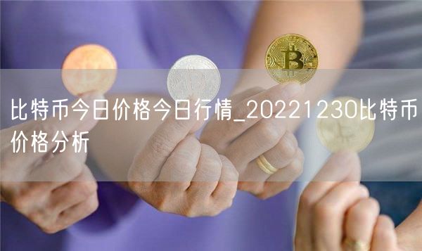 比特币今日价格今日行情_20221230比特币价格分析-第1张图片-芝麻交易所下载