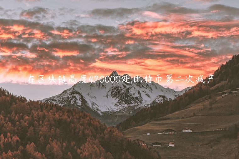 在区块链高度420000处,比特币第二次减产-第1张图片-芝麻交易所下载
