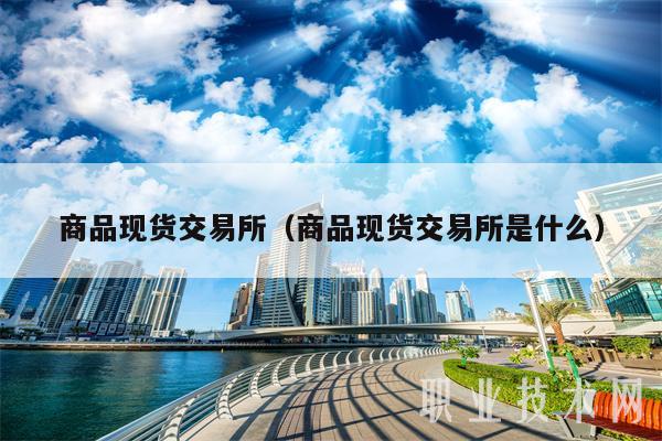 商品现货交易所（商品现货交易所是什么-第1张图片-芝麻交易所下载