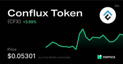 cfx是什么币？conflux token最新价格是多少？-第2张图片-芝麻交易所下载