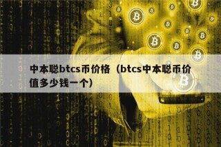 中本聪btcs币价格（btcs中本聪币价值多少钱一个）