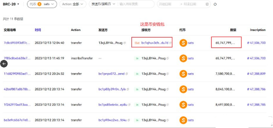 binance资金接盘大量sats：最大赢家从ordi到sats 获利2.6亿人民币-第2张图片-芝麻交易所下载