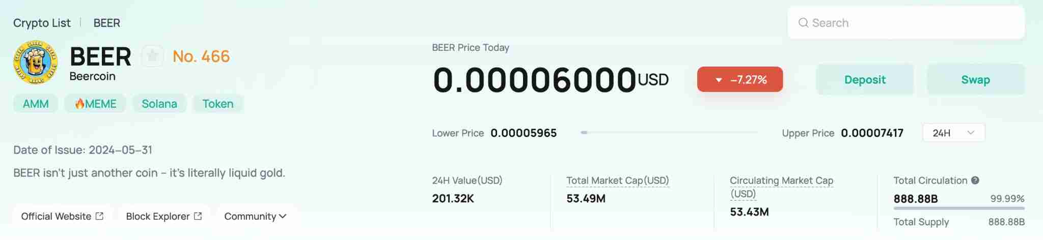什么是啤酒币(Beercoin)?值得投资吗?Beercoin代币经济学及价格预测