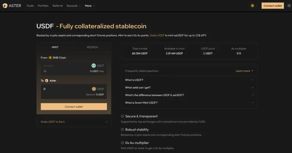 Aster是什么?币安领投的去中心化永续合约交易所(Perp DEX)