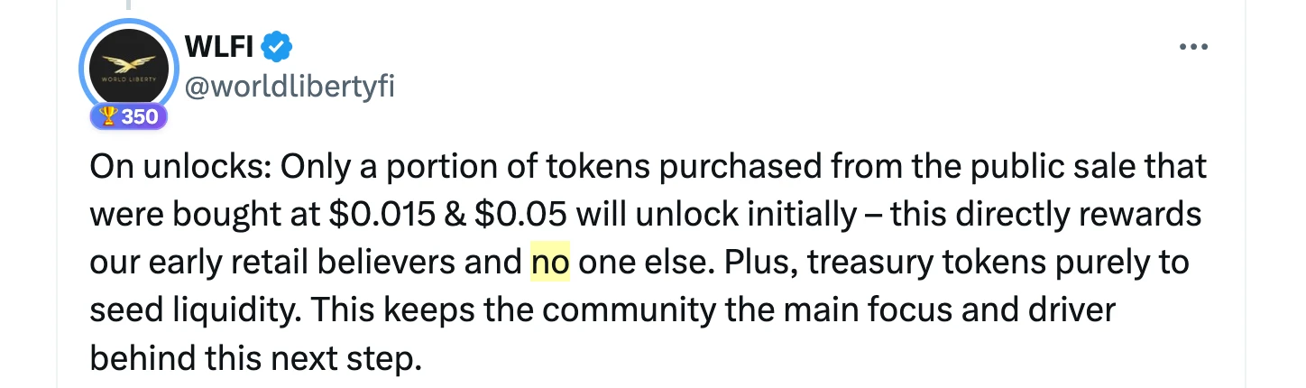 WLFI币临近开放交易！一文读懂生态近况和估值构成