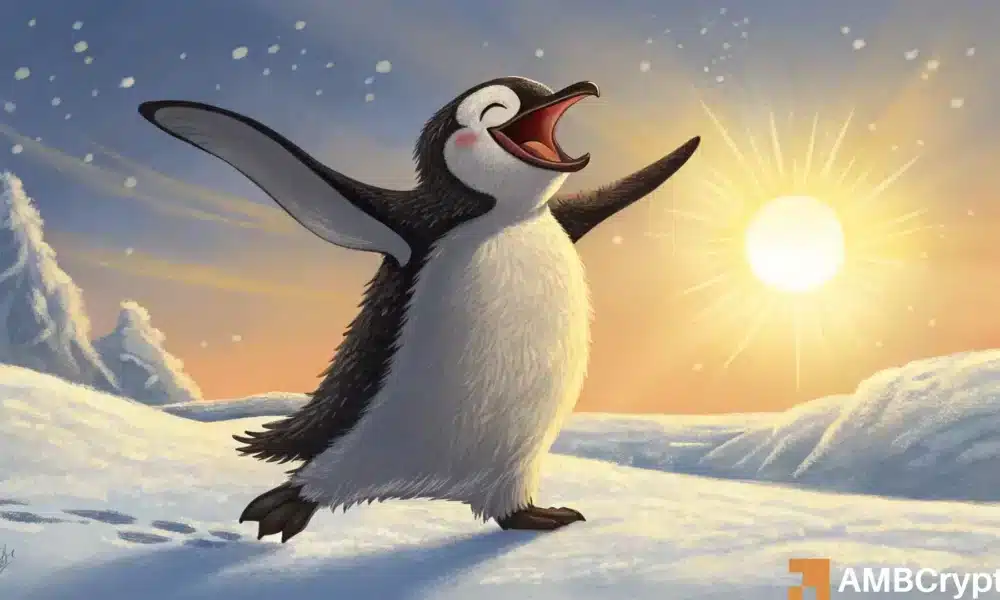 PENGU加密货币的疯狂之旅：比特币突破与技术分析