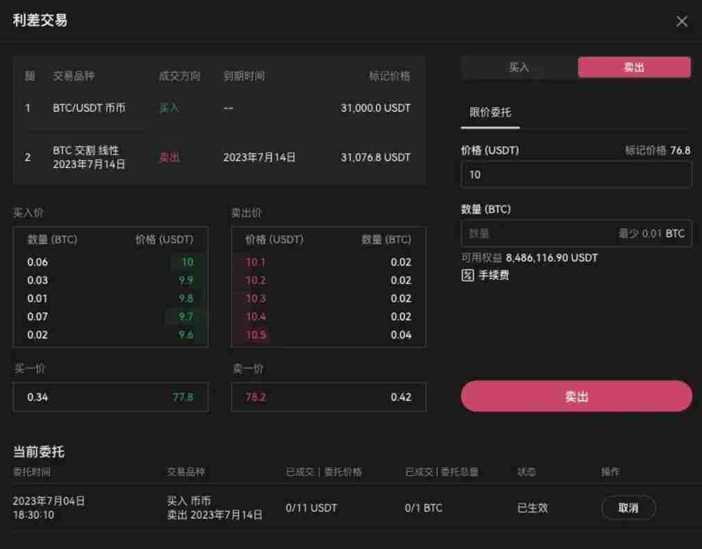 币安交易所的价差速递是什么?如何交易?币安价差速递操作教学