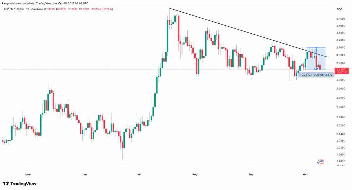 尽管近期出现回调,一文了解瑞波币(XRP)仍形成“最强看涨形态”,目标价指向6美元