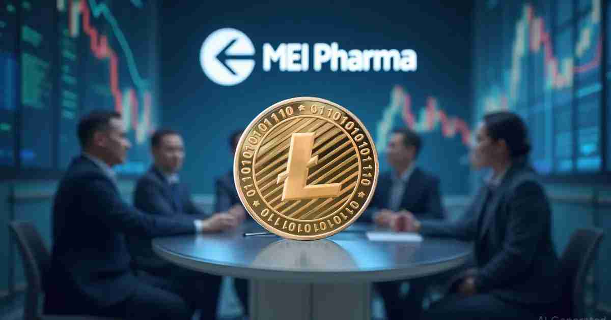 莱特币储备公司来了！ MEI Pharma砸1亿镁投资，LTC创办人前进董事会