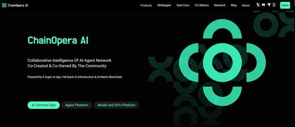 什么是ChainOpera AI (COAI)币？COAI工作原理、代币经济学及未来前景