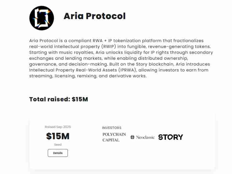 什么是Aria Protocol(ARIAIP)币？工作原理是什么？Aria代币经济和路线图介绍