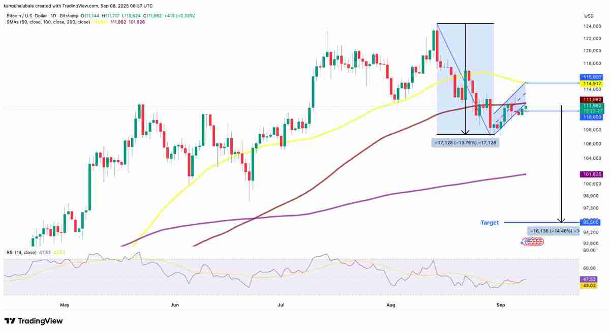 比特币长期持有者抛售24.1万枚BTC:一文了解价格会跌破10万美元吗?