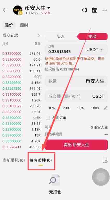 币安人生币怎么买?使用币安购买以及卖出人生代币流程