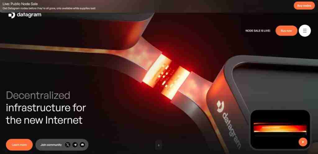 Datagram Network (DGRAM)币是什么?去中心化基础设施网络的未来