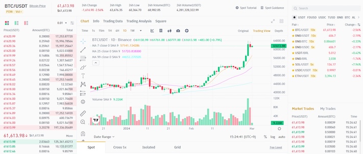 币安(Binance)App现货交易教程 币安现货操作指南 如何在币安(Binance)进行现货交易 - php中文网