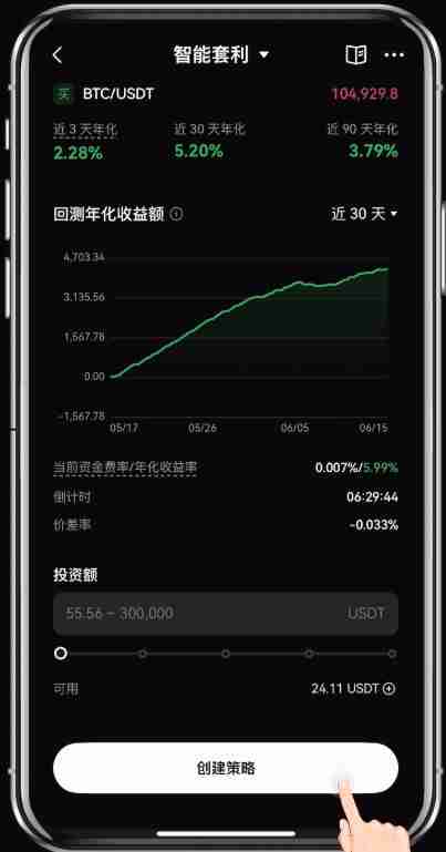 OKX智能套利图解教学:利用资金费率创造低风险收益!